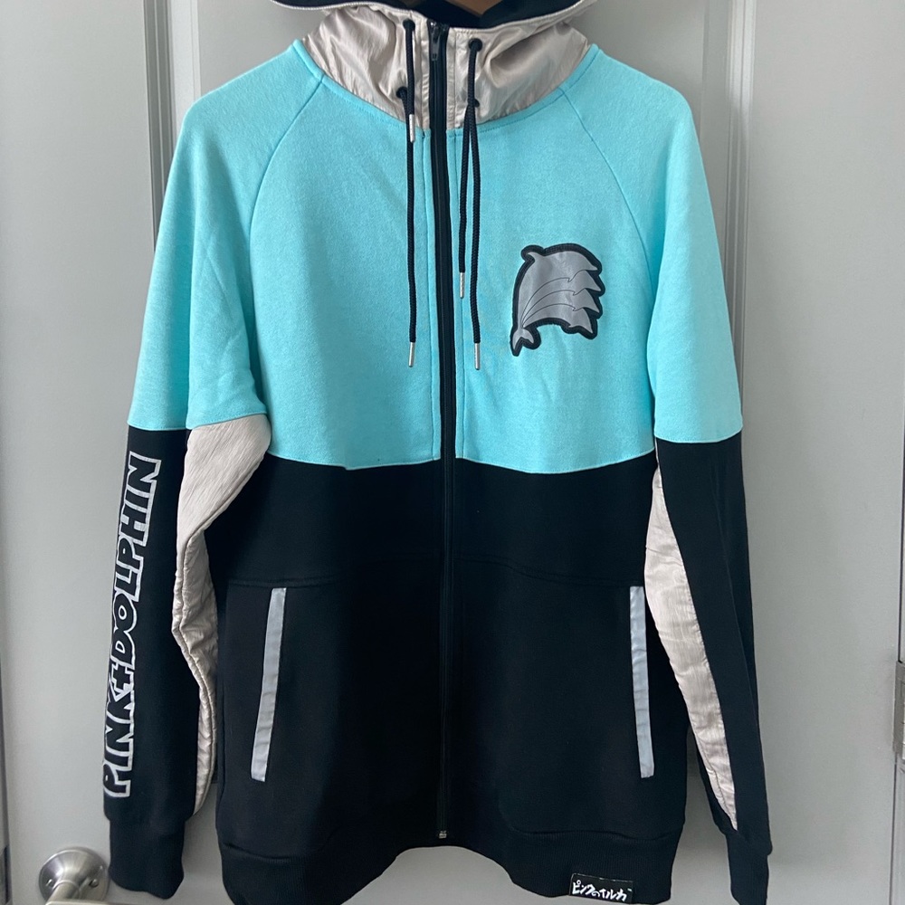 Pink Dolphin Jacket Size Medium - Multi Colors - image 1